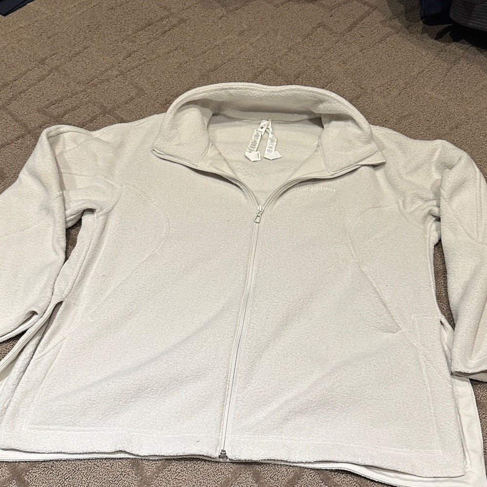 Lululemon Looped Terry Fleece Full Zip
Bone